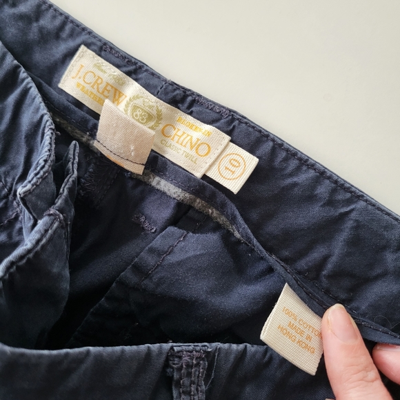 J. Crew City Fit Navy Shorts - Picture 3 of 3